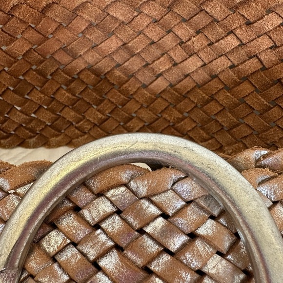 Jessica Simpson Wide Belt - Distressed Leather - Picture 8 of 12